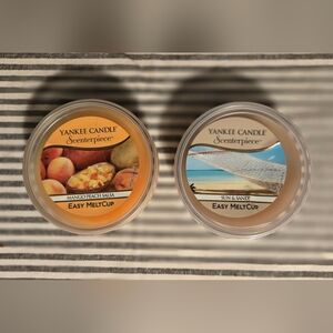 Yankee Candle Scenterpiece Easy MeltCups - Sun & Sand and Mango Peach Salsa